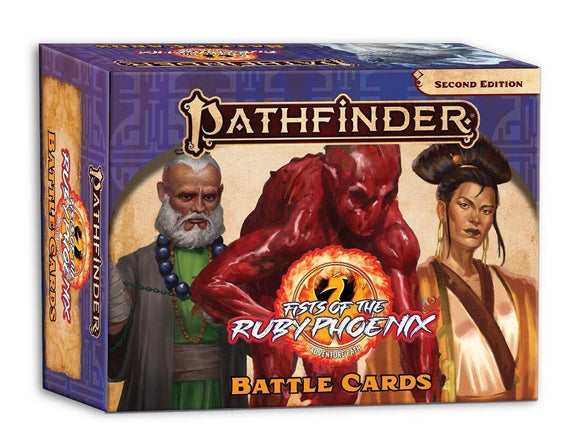 Pathfinder 2e Fists of the Ruby Phoenix Battle Cards  Paizo   