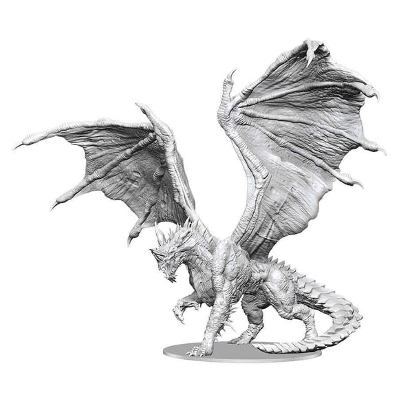 NPC Adult Blue Dragon Miniatures WizKids   