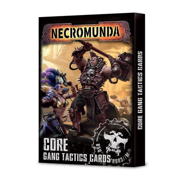 NM Core Gang Tactics Cards Miniatures Games Workshop   