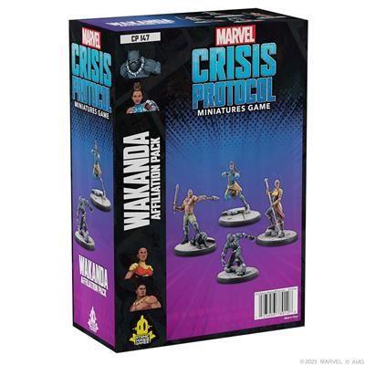 MCP Wakanda Affiliation Pack Miniatures Atomic Mass Games   