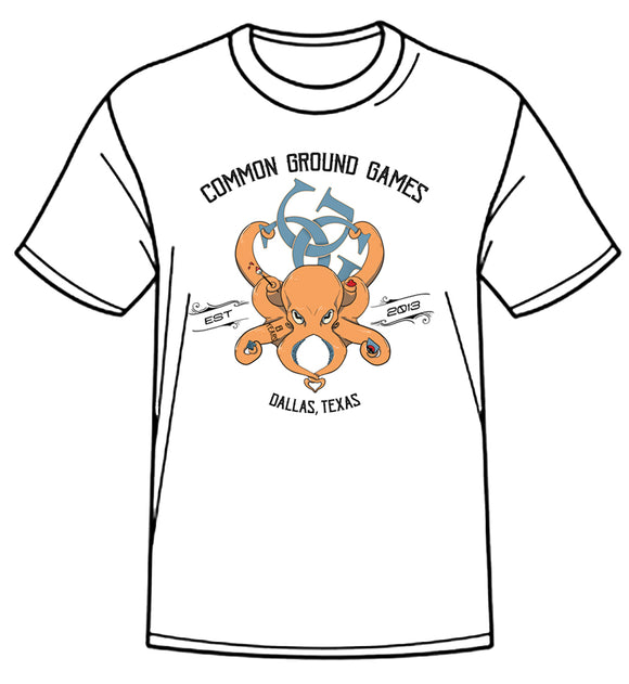 CGG Tshirt XXL 8 Year Octopus  Common Ground Games   