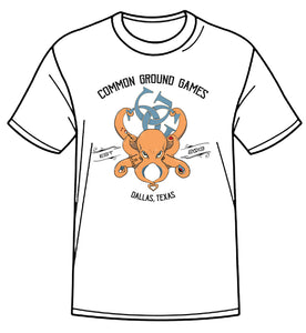 CGG Tshirt M 8 Year Octopus  Common Ground Games   