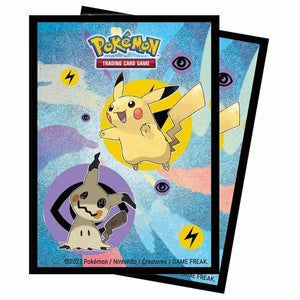 Pokemon: Pikachu & Mimikyu 65ct Card Sleeves Supplies Ultra Pro   