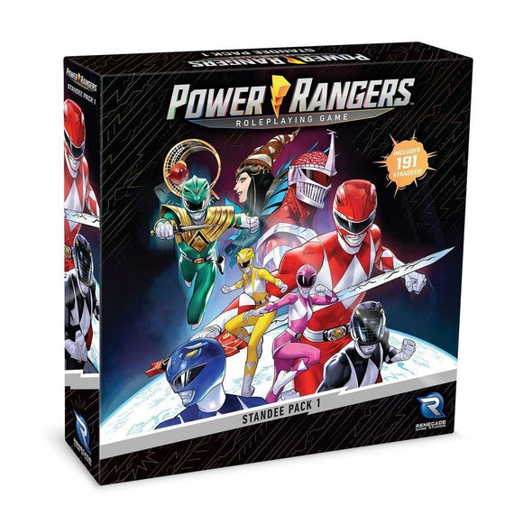 Power Rangers RPG Standee Pk 1  Renegade Game Studios   