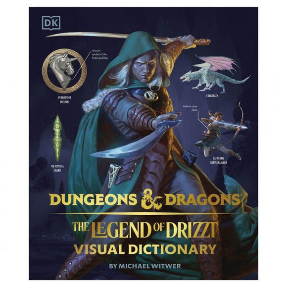 D&D Legend of Drizzt Visual Dictionary Role Playing Games Penguin Random House   