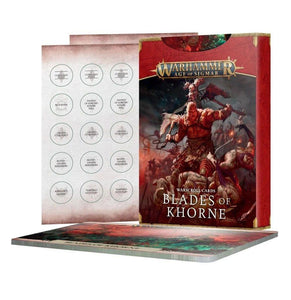 Age of Sigmar Blades of Khorne Warscroll Miniatures Games Workshop   