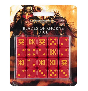 Age of Sigmar Blades of Khorne Dice Dice Games Workshop   