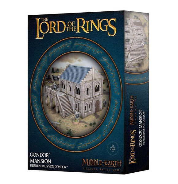 Middle-earth Strategy Battle Game Gondor Mansion Miniatures Games Workshop   