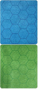 Blue-Green Hexes Megamat  Chessex   