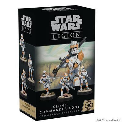 SW Legion Clone Commander Cody Miniatures Atomic Mass Games   