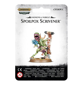 Age of Sigmar Daemons of Nurgle: Spoilpox Scrivener Miniatures Candidate For Deletion   