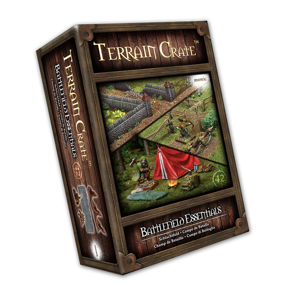 Terrain Crate: Battlefield Essentials Miniatures Mantic Games   