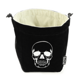 Easy Roller Skull Reversible Microfiber Self-Standing Large Dice Bag  Easy Roller Dice   