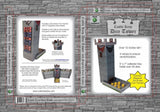 Role 4 Initiative Castle Keep Dice Tower with Magnetic Initiative Turn Tracker Dice Role 4 Initiative