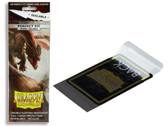 Dragon Shield PERFECT FIT SEALABLE Standard Size Card Sleeves