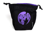 Easy Roller Raven Reversible Microfiber Self-Standing Large Dice Bag  Easy Roller Dice   