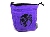 Easy Roller Raven Reversible Microfiber Self-Standing Large Dice Bag  Easy Roller Dice   