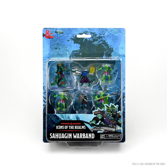 D&D Icons of the Realms Sahuagin Warband (96112)  WizKids   