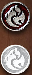 Enamel Fire Token  Other   