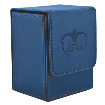 Ultimate Guard 80+ Leatherette Flip Deck Box Dark Blue (10054) Home page Ultimate Guard   