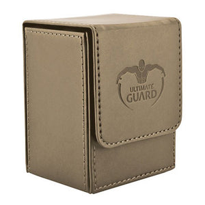 Ultimate Guard 80+ Leatherette Flip Deck Box Sand (10052) Home page Ultimate Guard   