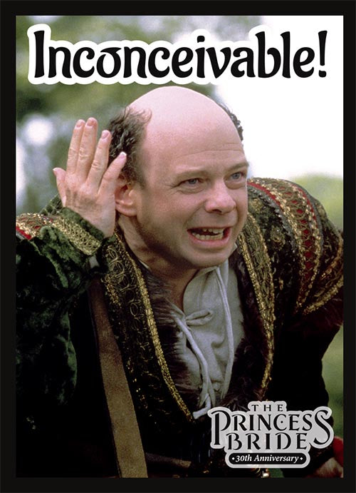 Legion Standard Card Game Sleeves 50ct Matte The Princess Bride Inconceivable Home page Legion Supplies   