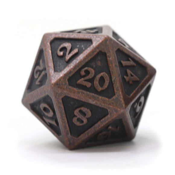 Die Hard Dice Metal Mythica Dark Copper Dire D20  Other   