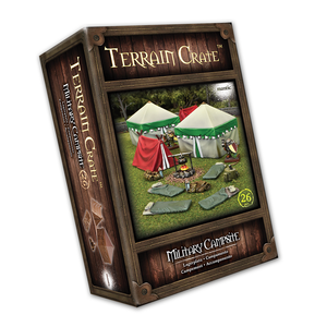 Terrain Crate: Military Campsite Miniatures Mantic Games   