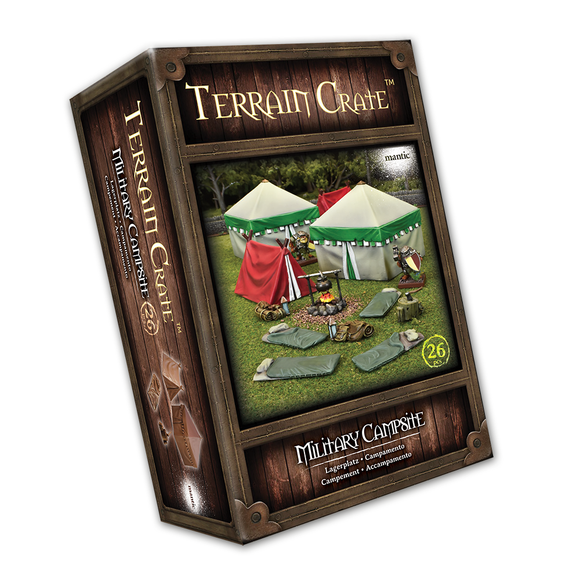 Terrain Crate: Military Campsite Miniatures Mantic Games   