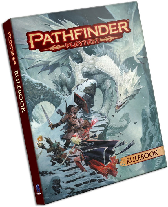 Pathfinder Playtest Rulebook Softcover Home page Paizo   