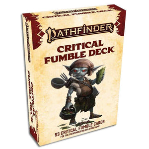 Pathfinder 2e Critical Fumble Deck Home page Paizo   