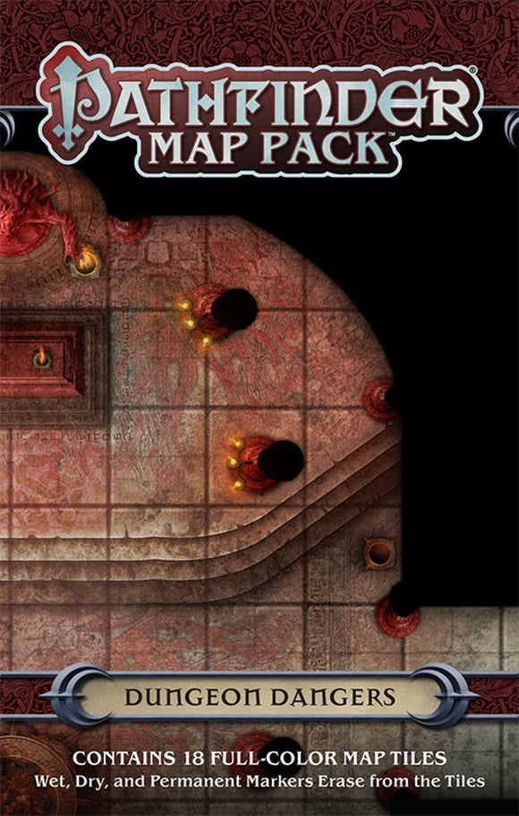 Pathfinder Map Pack Dungeon Dangers Home page Paizo   