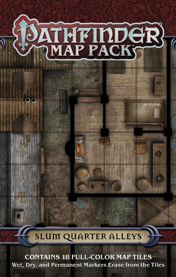 Pathfinder Map Pack: Slum Quarter Alleys Home page Paizo   