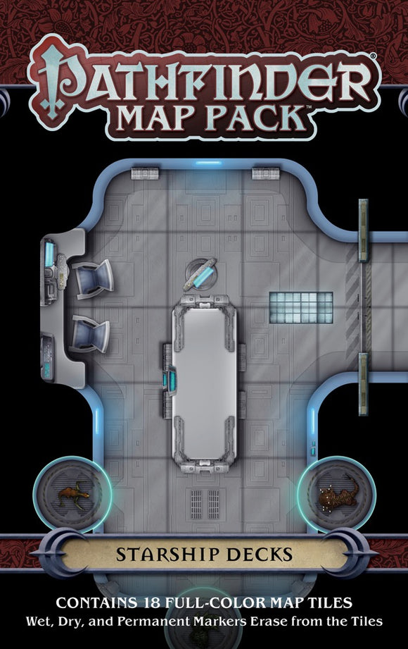 Pathfinder Map Pack: Starship Decks Home page Paizo   