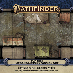 Pathfinder RPG Flip-Tiles Urban Slums Expansion Board Games Paizo   