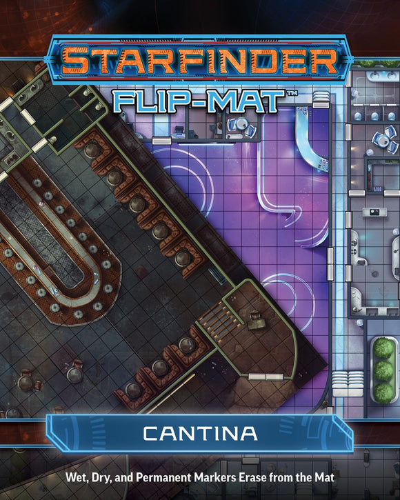 Starfinder Flip Mat Cantina Home page Paizo   