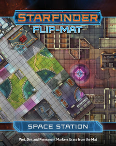 Starfinder Flip Mat Space Station RPG Maps Paizo   