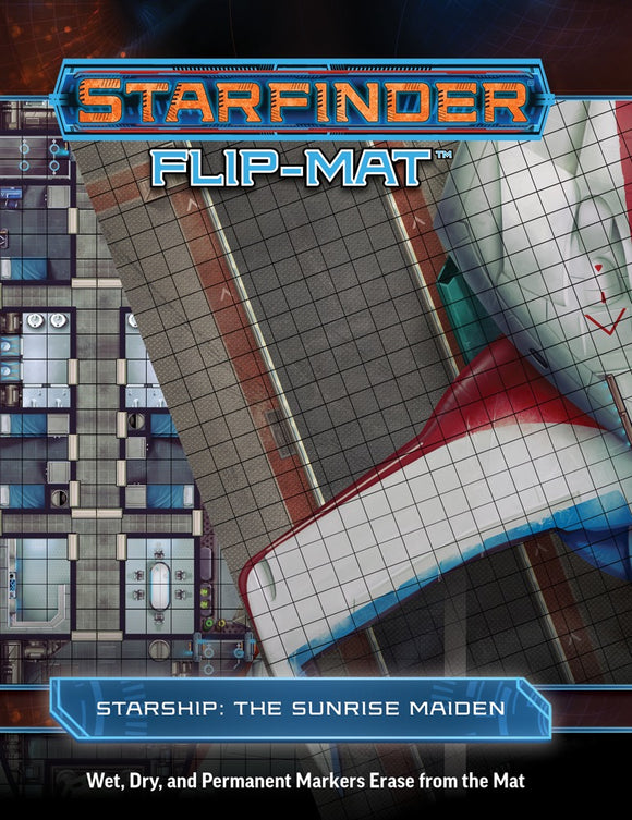 Starfinder Flip Mat Starship The Sunrise Maiden Home page Paizo   