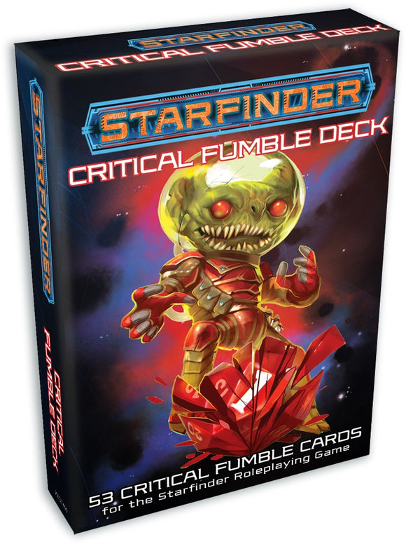 Starfinder Critical Fumble Deck Home page Paizo   