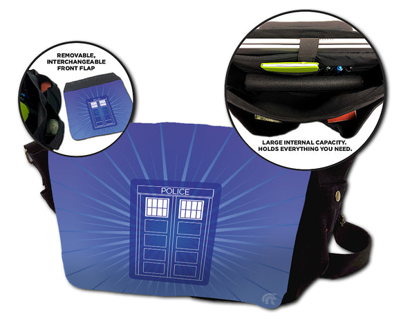 Legion Messenger Bag - Police Box Clothing & Accessories Legion Supplies   