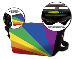 Legion Messenger Bag - Rainbow Clothing & Accessories Legion Supplies   