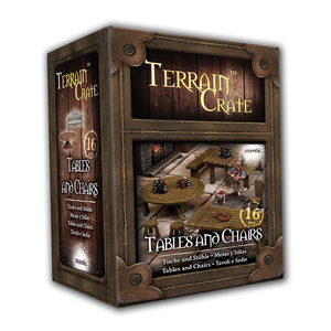 Terrain Crate: Tables & Chairs Miniatures Mantic Games   