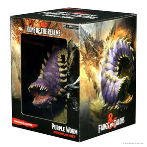 D&D Icons 15 Purple Worm  WizKids   