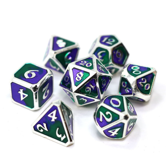 Die Hard Dice Metal Spellbinder Jokester 7ct Polyhedral Set  Other   