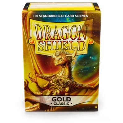 Dragon Shield Classic Gold Sleeves 100ct (10006) Supplies Arcane Tinmen   