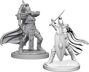 Pathfinder Deep Cuts Unpainted Miniatures: Female Knights/Gray Maidens Miniatures WizKids   