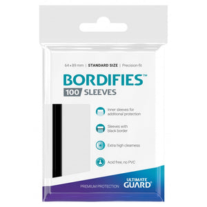 Ultimate Guard Bordifies Sleeves Standard Size (10714) Supplies Ultimate Guard   