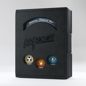 Gamegenic Keyforge Deck Book Black Supplies Gamegenic   