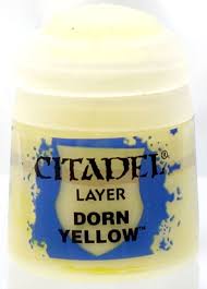 Citadel Layer Dorn Yellow Paints Games Workshop   