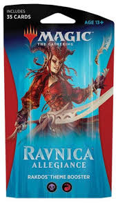 MTG: Ravnica Allegiance Theme Booster Rakdos (Black/Red) Trading Card Games Wizards of the Coast   